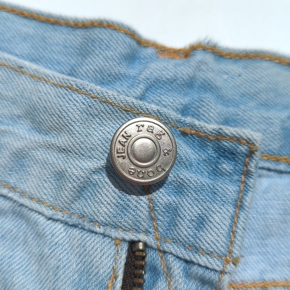 Rag & Bone Huntington Light Wash Mid Rise Cut Off Raw Hem Denim Jean Shorts 27 - Picture 6 of 13